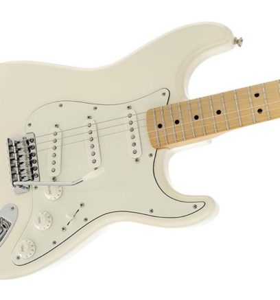 Fender Standard Stratocaster Electric Guitar – Arctic White 1