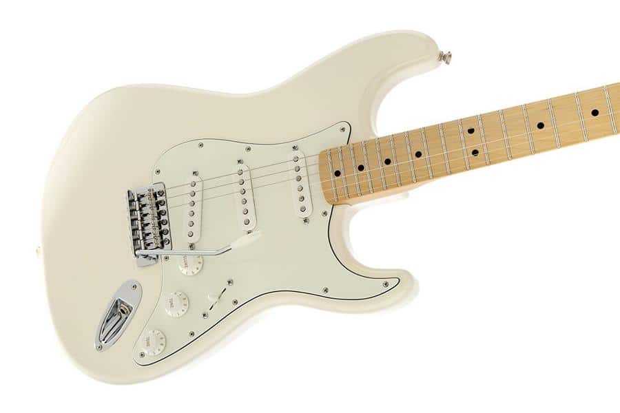 Fender Standard Stratocaster Electric Guitar – Arctic White 8