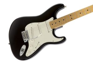 Fender Standard Stratocaster Electric Guitar Black c shaped neck